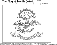 USA and State Flag Coloring Printouts - EnchantedLearning.com